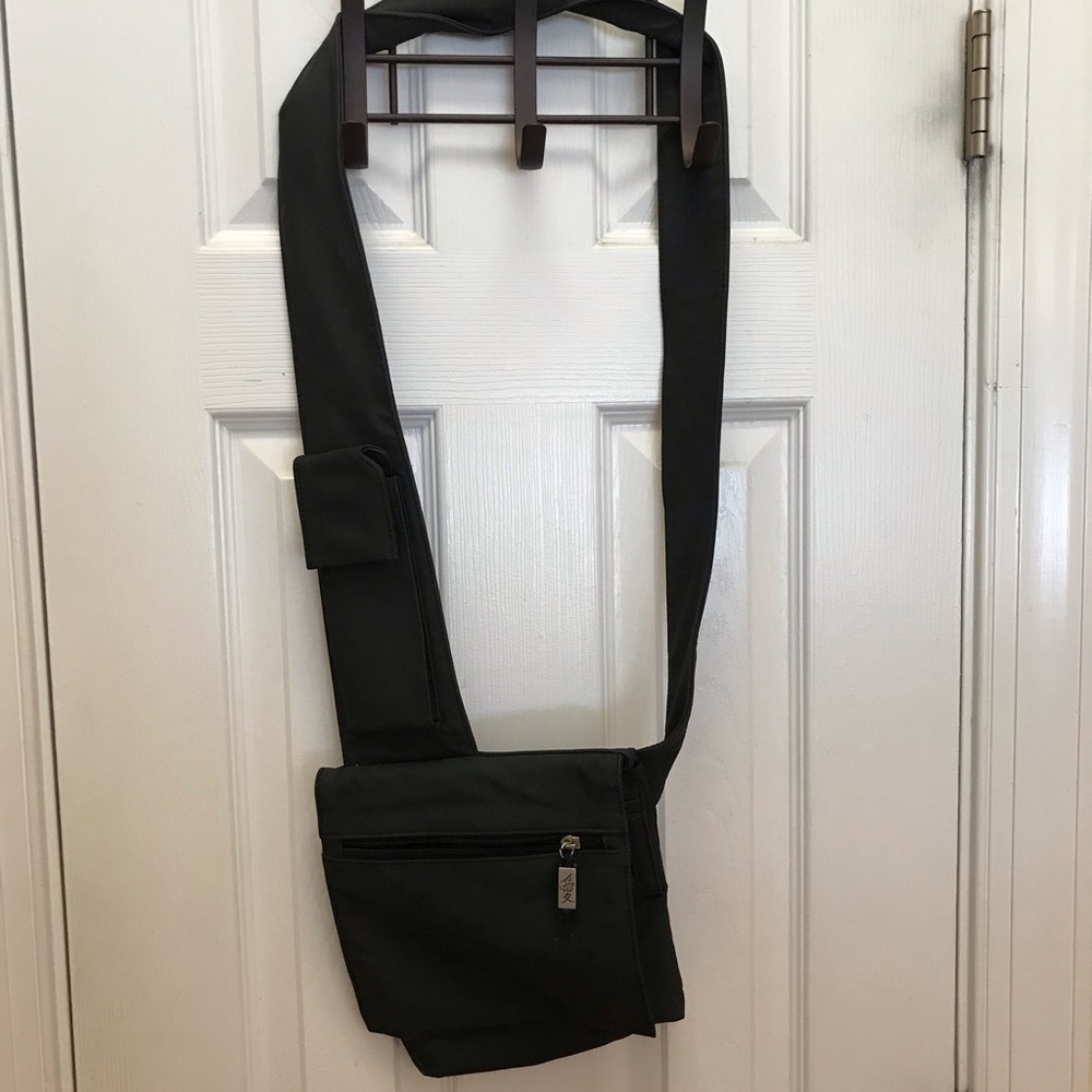 Very cool cross body nylon handbag